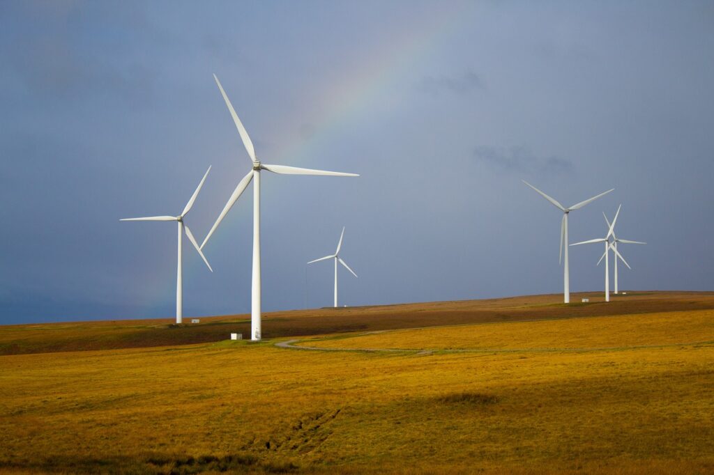 Windmühlen Windenergie nachhaltig