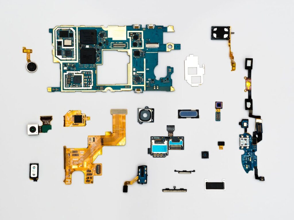 Technik Komponenten Smartphone Repair statt Replace Reparatur von Hardware schont die Umwelt