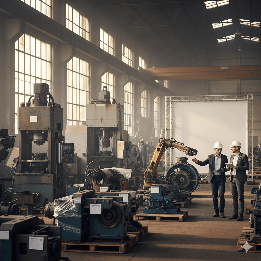 Firmenauflösung Maschinenverwertung in B2B-Auktionen 2026