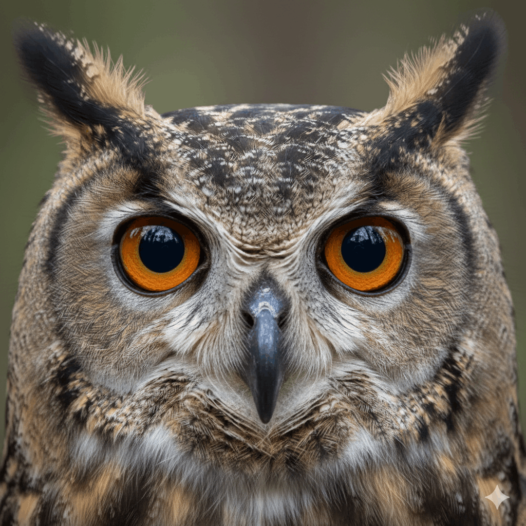 Können Eulen ihre Augen bewegen