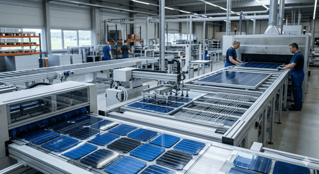 Wo werden 2026 die meisten Solarpaneele produziert