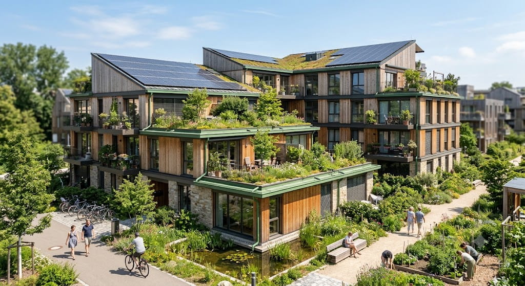 Nachhaltige Gebäude 2026 Beispiele, Innovationen und Architektur-Trends
