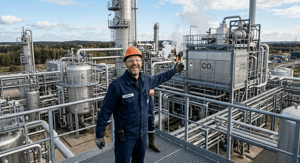 CO₂ als Rohstoff Wie Carbon Capture die Industrie klimaneutral macht (2026)