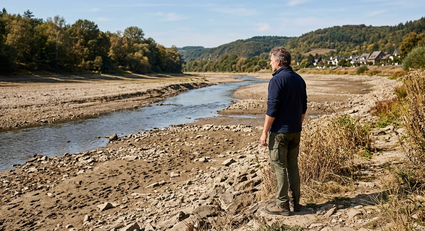 Flüsse ohne Wasser Wie Niedrigwasser die deutsche Wirtschaft 2026 bremst